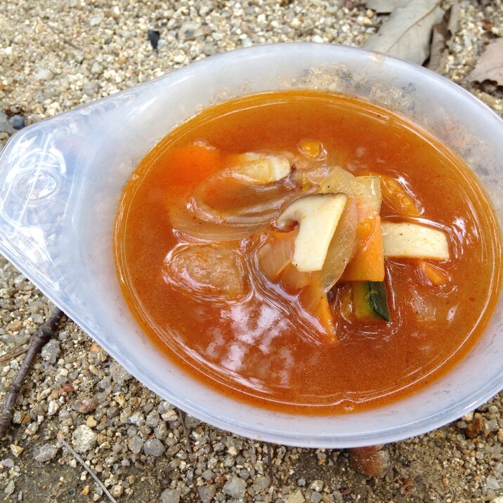山メシ 市販のミートボールで簡単スープ レシピ 作り方 By 猫のまるい 楽天レシピ 山メシ 市販のミートボールで簡単スープ レシピ 作り方 By 猫のまるい 楽天レシピ